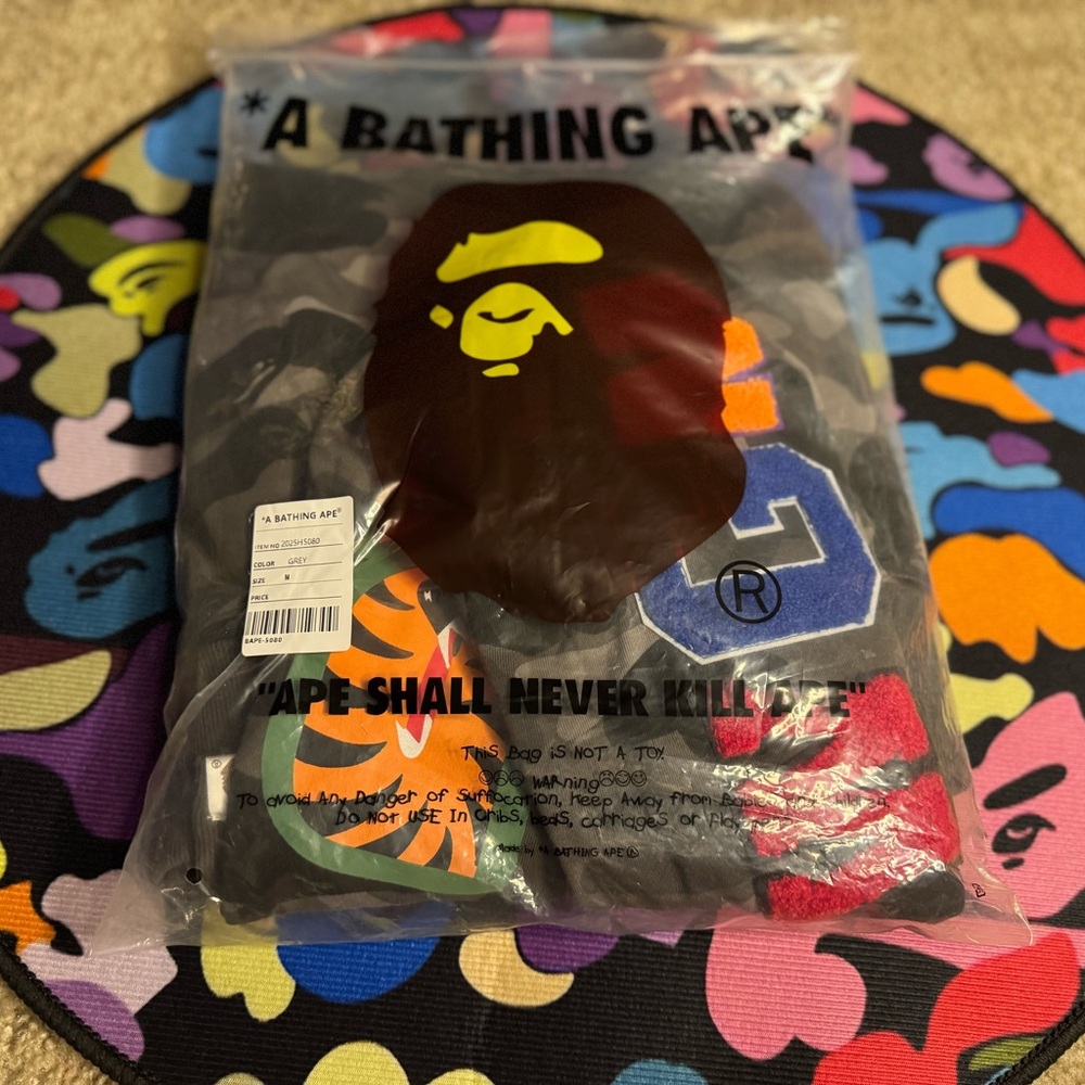 Bape Gray Camouflage hoodie 1:1 BRAND NEW